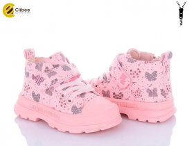 Clibee P709 pink (демі) черевики дитячі