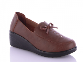 Baolikang 3089 brown (деми) туфли женские