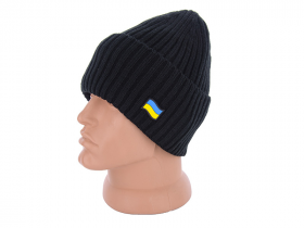 No Brand AS06-2 флаг black (зима) шапка чоловіча