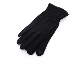 Angela 1-01 black (зима) жіночі рукавички