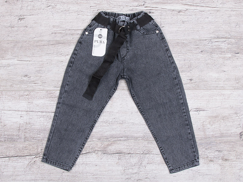 No Brand 722-1 grey (демі) джинси дитячі