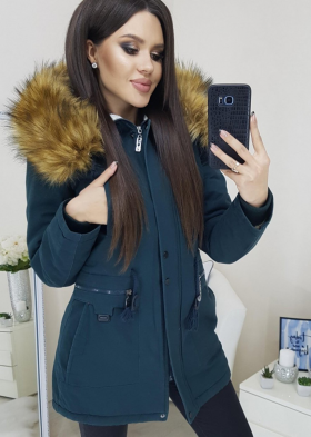 No Brand SG2 blue (зима) куртка жіночі