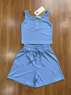 No Brand 269-1 l.blue (лето) костюм детские