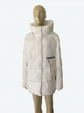 No Brand 093 white (зима) куртка жіночі