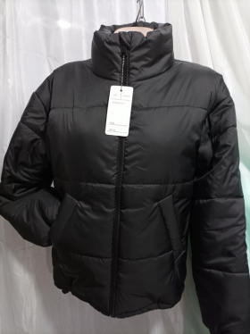 No Brand K022 black (демі) куртка жіночі