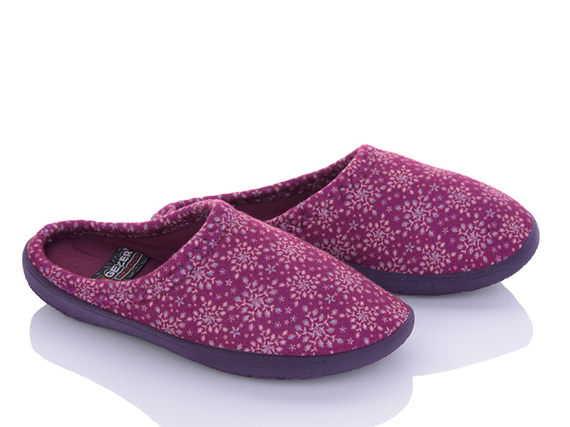Gezer BC015 purple (демі) жіночі тапочки