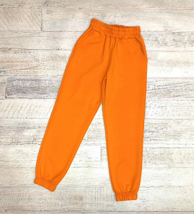 No Brand 2448 orange (демі) штани дитячі спорт