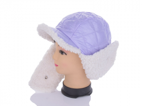 No Brand YV018 purple (зима) шапка женские