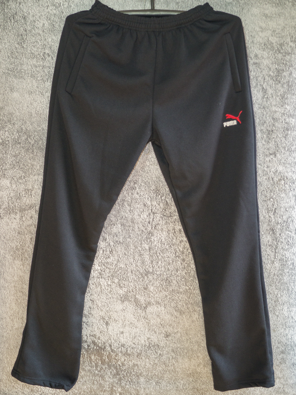 No Brand 171169 black (зима) штаны спорт мужские