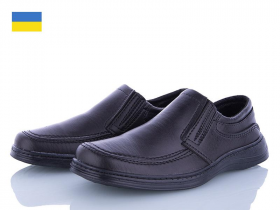 Lvovbaza Ankor Т1 чорний (демі) чоловічі туфлі