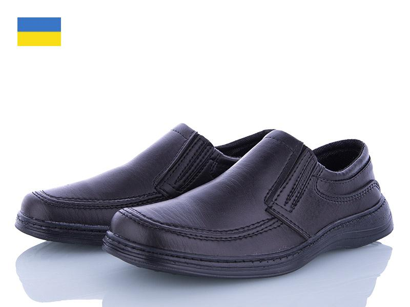 Lvovbaza Ankor Т1 черный (деми) туфли мужские
