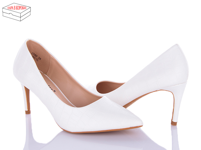 Seastar CD60 white (демі) жіночі туфлі