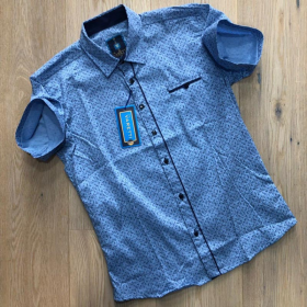 Varetti S1911 blue (лето) рубашка детские