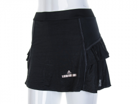 No Brand PU6993 вузька резинка чорний (06702) (лето) юбка-шорты женские