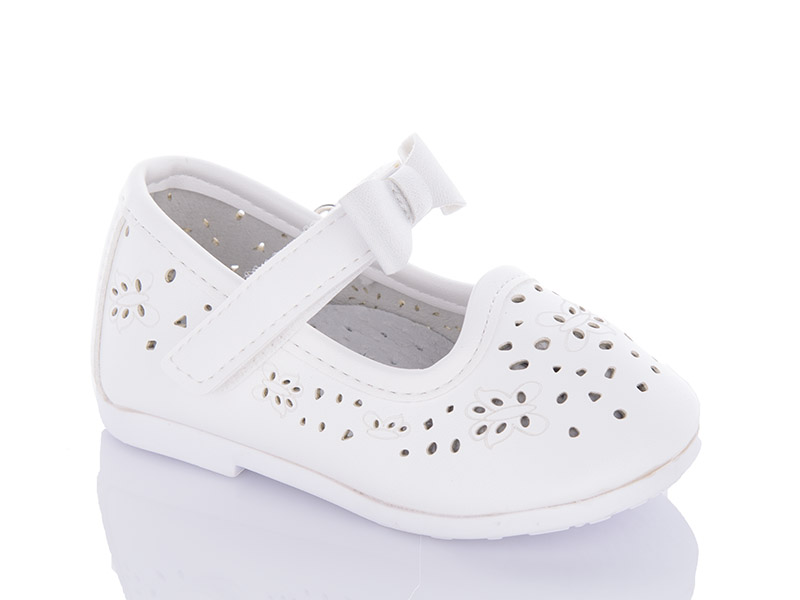 No Brand HC182 white (літо) туфлі дитячі