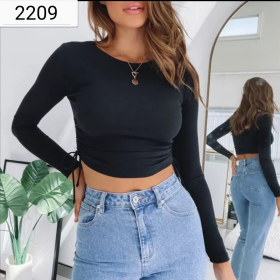 No Brand 2209 black (демі) светр жіночі