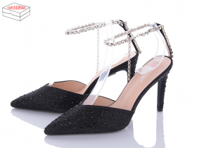 Seastar LC03 black (літо) жіночі туфлі