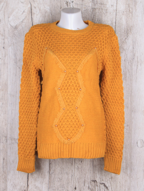 No Brand 342 yellow (зима) светр жіночі