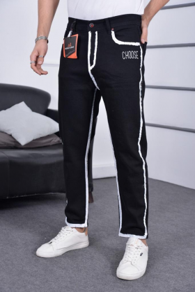 No Brand V2 black (деми) джинсы мужские