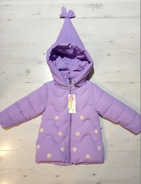 No Brand K140 lilac (зима) куртка дитяча