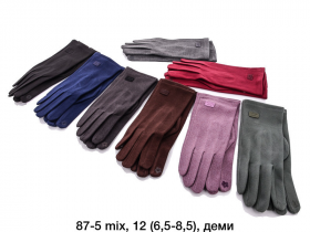 No Brand 87-5 mix (деми) перчатки женские