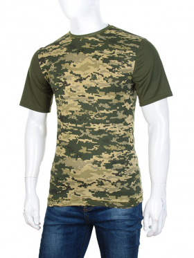 No Brand A90 khaki (лето) футболка мужские