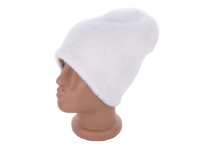 No Brand AS8-35 white (зима) шапка женские