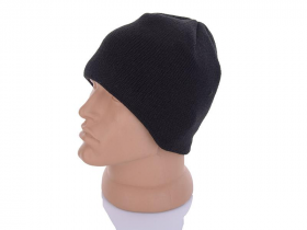 No Brand F0002 black (зима) шапка чоловіча