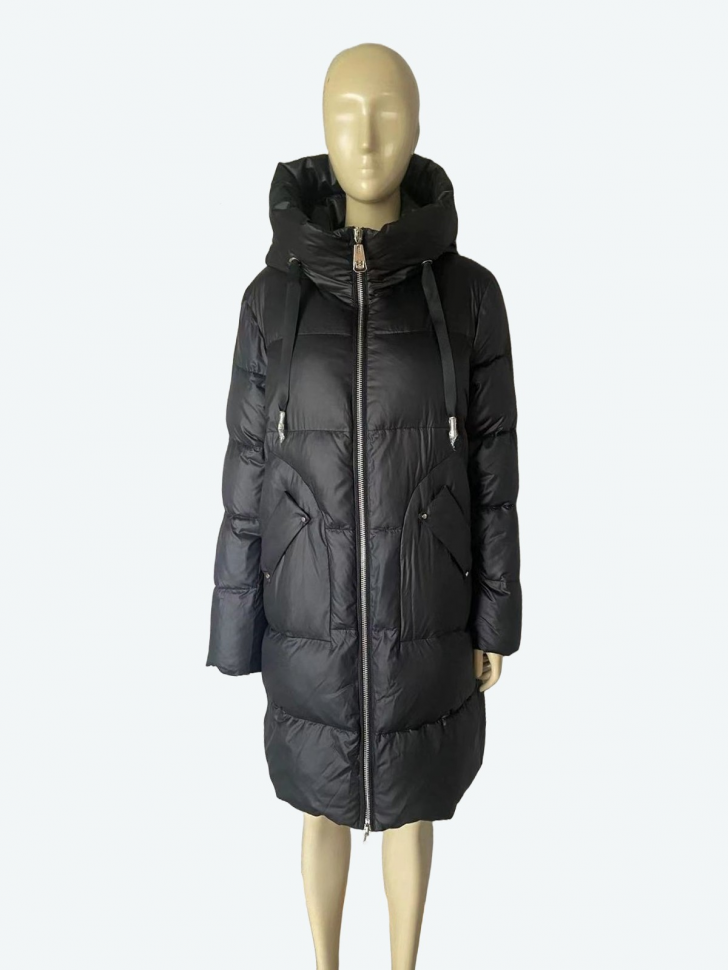 No Brand 2280 black (зима) куртка женские