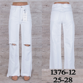 No Brand 1376-12 (деми) джинсы женские