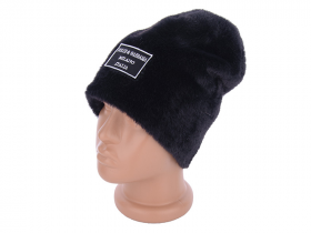 No Brand AS8-36 black (зима) шапка женские