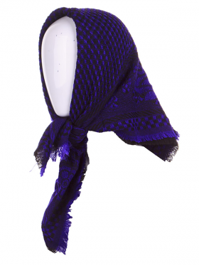 No Brand P277 purple (деми) платок женские
