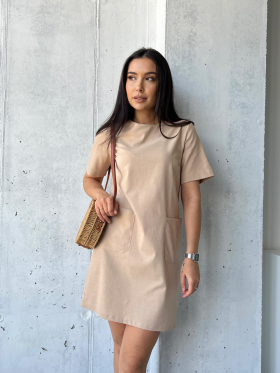 No Brand 040 beige (лето) платье женские