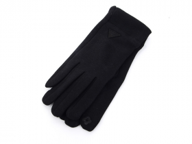 Angela 1-07 black (зима) жіночі рукавички
