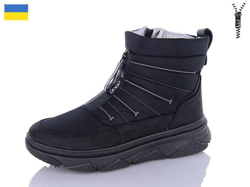 Dago Даго Ж17-03 чорний (зима) черевики жіночі