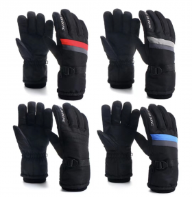 No Brand RB7 black (зима) перчатки мужские