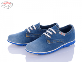 Ersax 550-1 синій (демі) туфлі жіночі
