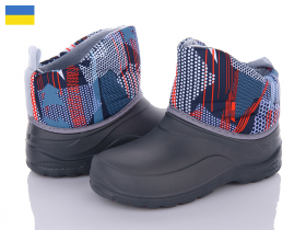Malibu GKZ082 графіт (зима) ботинки детские