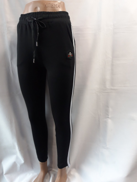 No Brand 8861 black (демі) штани спортивні жіночі