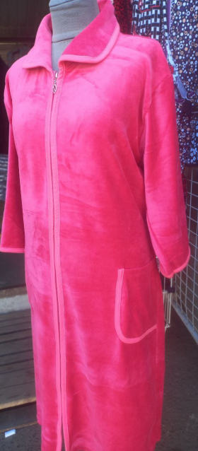 No Brand LD10 pink (демі) жіночі халат