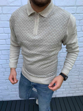No Brand S2706 beige (деми) свитер мужские