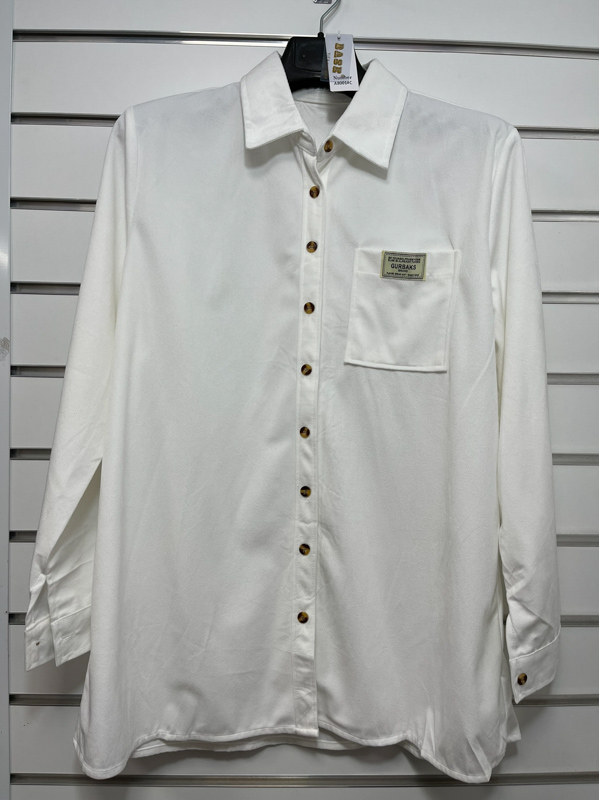 Base A8001C white батал (демі) сорочка жіночі