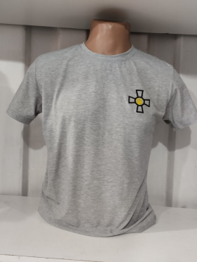 No Brand 677 grey (лето) футболка мужские