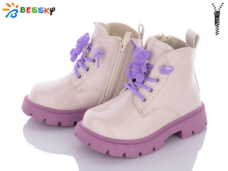 Bessky B2666-7A (деми) ботинки детские