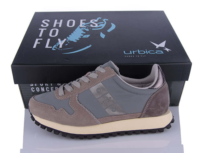 Urbica UWB24101 grey-steel (демі) кросівки жіночі