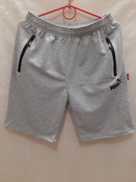No Brand 160637 grey (лето) шорты мужские