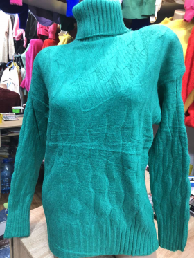 No Brand 26317 l.blue (зима) светр жіночі