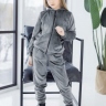 No Brand 947 grey (зима) костюм спорт детские