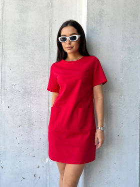 No Brand 040 red (лето) платье женские