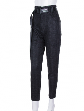 No Brand 2265-4 grey (деми) брюки женские